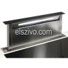 Sirius S-DD2-TC/L EM 60cm SEM2 külső motoros pultba építhető inox/fekete üveg páraelszívó