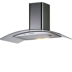 Cata C-GLASS 900 LED inox páraelszívó Cata C-GLASS 900 LED inox páraelszívó
