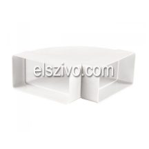   Gonal 0835 Lapos csatorna sarok 90° - vízszintes 120mm (75x150)