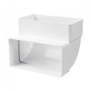Vents Lapos csatorna függőleges könyök 90x220 mm Vents Lapos csatorna függőleges könyök 90x220 mm