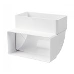 Vents Lapos csatorna függőleges könyök 90x220 mm