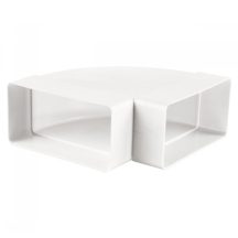 Vents Lapos csatorna vizszintes könyök 90x220 mm