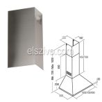 Cata BETA inox kürtő készlet