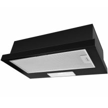 Operis MUNDO FLAT 60 fekete kihúzható páraelszívó