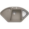 Blanco DELTA II tartufo silgránit sarok mosogatótál