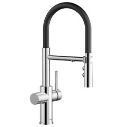 Blanco CATRIS-S Flexo Filter króm kihúzható fejes csaptelep