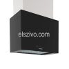 Nodor NorBreeze CUBE GLASS ECO 70 BK fekete fali páraelszívó Nodor NorBreeze CUBE GLASS ECO 70 BK fekete fali páraelszívó
