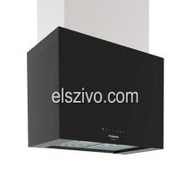   Nodor NorBreeze CUBE GLASS ECO 70 BK fekete fali páraelszívó