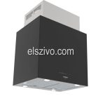   Nodor NorBreeze ISLA CUBE GLASS ECO 60 BK sziget páraelszívó