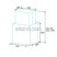Nodor NorBreeze ISLA CUBE GLASS ECO 60 BK sziget páraelszívó