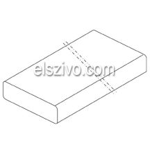 Falmec Lapos csatorna 1200 mm 220x90
