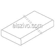 Falmec Lapos csatorna 1200 mm 220x90