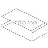 Falmec Lapos csatorna toldó 220x90 Falmec Lapos csatorna toldó 220x90