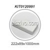 Elica KIT0120991 lapos csatorna 1000 mm 227x94 Elica KIT0120991 lapos csatorna 1000 mm 227x94