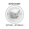 Elica KIT0121007 Cső-Lapos csatorna átalakító függőleges 90° (220x90mm) Elica KIT0121007 Cső-Lapos csatorna átalakító függőleges 90° (220x90mm)