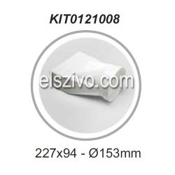 Elica KIT0121008 Cső-Lapos csatorna átalakító vízszintes (227x94)