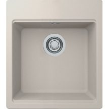   Elleci TIME 102 G39 Bianco soft gránit egymedencés mosogatótál