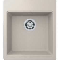 Elleci TIME 102 G39 Bianco soft gránit egymedencés mosogatótál Elleci TIME 102 G39 Bianco soft gránit egymedencés mosogatótál