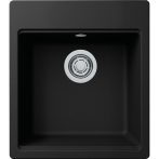 Elleci TIME 102 G40 Nero gránit egymedencés mosogatótál