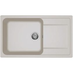 Elleci LIFE 410 G39 Bianco soft gránit csepptálcás mosogatótál Elleci LIFE 410 G39 Bianco soft gránit csepptálcás mosogatótál