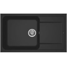 Elleci LIFE 410 G40 Nero gránit csepptálcás mosogatótál