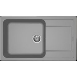 Elleci LIFE 410 G48 Cemento gránit csepptálcás mosogatótál Elleci LIFE 410 G48 Cemento gránit csepptálcás mosogatótál