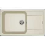 Elleci LIFE 410 G62 Bianco Antico gránit csepptálcás mosogatótál Elleci LIFE 410 G62 Bianco Antico gránit csepptálcás mosogatótál