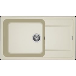 Elleci LIFE 410 G62 Bianco Antico gránit csepptálcás mosogatótál Elleci LIFE 410 G62 Bianco Antico gránit csepptálcás mosogatótál