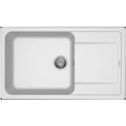 Elleci LIFE 410 G68 Bianco gránit csepptálcás mosogatótál Elleci LIFE 410 G68 Bianco gránit csepptálcás mosogatótál