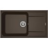 Elleci LIFE 410 G78 Espresso gránit csepptálcás mosogatótál