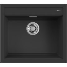   Elleci BEST 105 Workstation G40 Nero gránit egymedencés mosogatótál