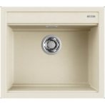   Elleci BEST 105 Workstation G62 Bianco antico gránit egymedencés mosogatótál