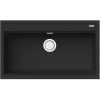 Elleci BEST 360 G40 Nero gránit egymedencés mosogatótál