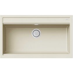 Elleci BEST 360 G62 Bianco Antico gránit egymedencés mosogatótál