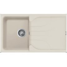   Elleci EGO 400 G39 Bianco soft gránit csepptálcás mosogatótál