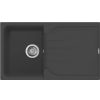 Elleci EGO 400 G59 Antracite gránit csepptálcás mosogatótál