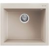 Elleci QUADRA 105 G39 Bianco soft gránit egymedencés mosogatótál Elleci QUADRA 105 G39 Bianco soft gránit egymedencés mosogatótál