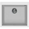 Elleci QUADRA 105 G68 Bianco gránit egymedencés mosogatótál Elleci QUADRA 105 G68 Bianco gránit egymedencés mosogatótál