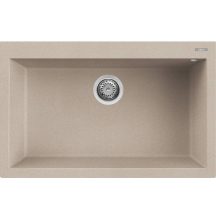   Elleci QUADRA 130 G51 Avena gránit egymedencés mosogatótál