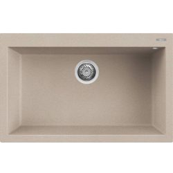 Elleci QUADRA 130 G51 Avena gránit egymedencés mosogatótál