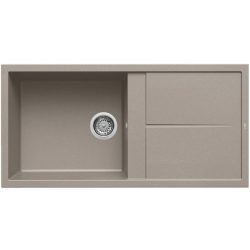 Elleci UNICO 480 G43 Tortora gránit csepptálcás mosogatótál Elleci UNICO 480 G43 Tortora gránit csepptálcás mosogatótál