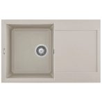   Elleci EASY 300 G39 Bianco soft gránit csepptálcás mosogatótál