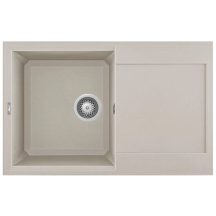   Elleci EASY 300 G39 Bianco soft gránit csepptálcás mosogatótál