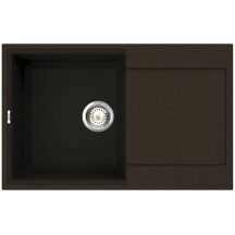   Elleci EASY 300 G78 Espresso gránit csepptálcás mosogatótál