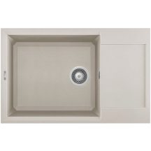   Elleci EASY 310 G39 Bianco soft gránit csepptálcás mosogatótál