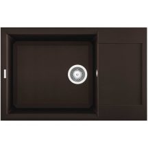   Elleci EASY 310 G78 Espresso gránit csepptálcás mosogatótál