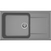 Elleci LIFE 410 M73 Titanium gránit csepptálcás mosogatótál