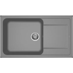 Elleci LIFE 410 M73 Titanium gránit csepptálcás mosogatótál Elleci LIFE 410 M73 Titanium gránit csepptálcás mosogatótál
