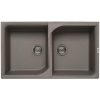 Elleci EGO 450 M73 Titanium gránit kétmedencés mosogatótál