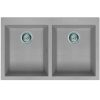 Elleci QUADRA 350 M79 Nuvola gránit kétmedencés mosogatótál